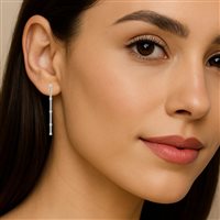 Ohrringe Idee Preziose dal 1987 Dame in Weißgold Diamante 0.10 Ct IP.OK18B/5D - IP.OK18B/5D